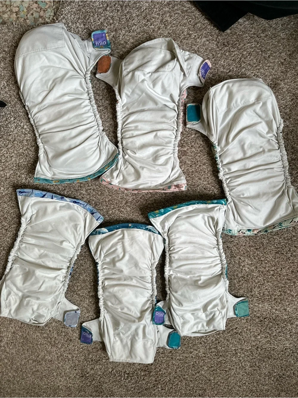 Bambino Mio Reusable All in One Diapers - Assorted Prints - Picture 2 of 4